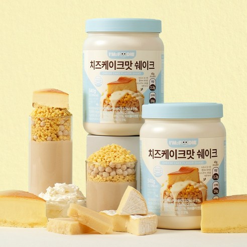 아임푸디 맛있는 치즈케이크맛 단백질 쉐이크 고단백 저당 프로틴 단백질보충... 솔직 후기 | 실사용자 리뷰 분석 - 상품 이미지 2