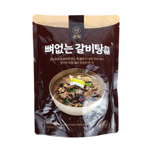 [온작]이영자 뼈없는 갈비탕, 900g, 3개