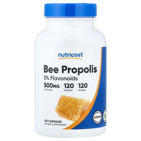 Nutricost 프로폴리스 500mg 캡슐 120정 Nutricost (뉴트리코스트)
