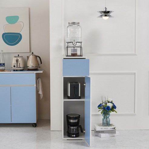 몽벨 300 틈새 주방 수납장 정수기받침대