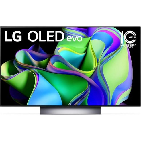 매직 리모컨 AI 기반 OLED55C3를 탑재한 게이밍용 LG C3 시리즈 55인치급 OLED evo 4K 프로세서 스마트 평면 TVPUA 120Hz 주사율 2023년 알렉, 48 inch, TV Only