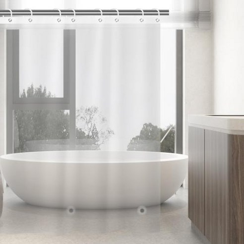 욕실에서의 사소하지만 신경 쓰이는 순간들 이제 안녕 화장실가림막커튼