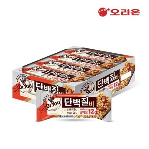 오리온 닥터유 단백질바, 50g, 12개