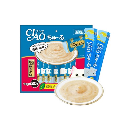 챠오츄르 고양이 짜먹는 간식