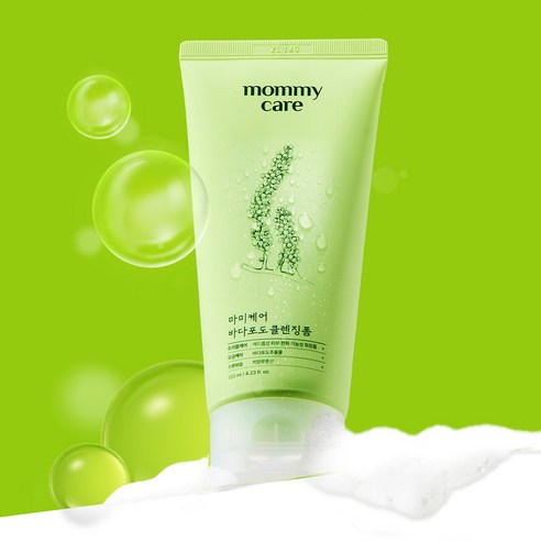 마미케어 바다포도 클렌징폼, 120ml, 1개