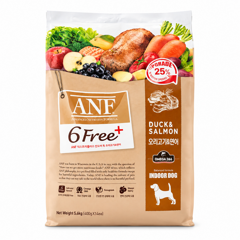 ANF 전연령 독 식스프리 플러스 레드 건식사료