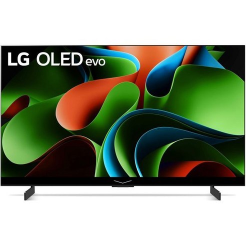 매직 리모컨 AI 기반 OLED42C3를 탑재한 게임용 LG C3 시리즈 42인치급 OLED evo 4K 프로세서 스마트 TVPUA 2023년 알렉사 내장, 42 inch, TV Only