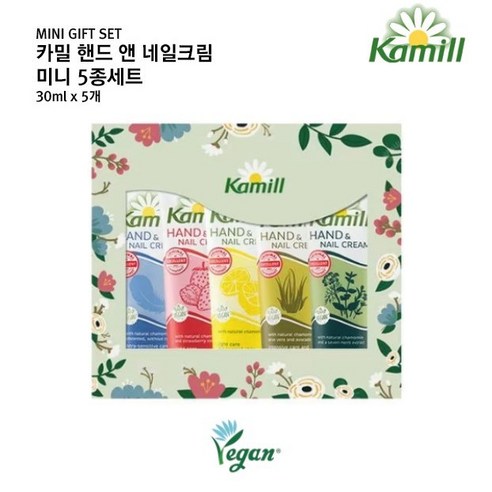 [vividstone] 카밀 정품_핸드크림_미니 5종(상자포장)=낱개5개=1세트