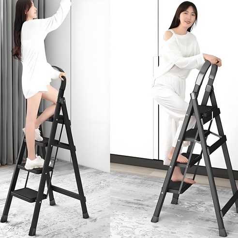 안전과 편리함을 모두 갖춘 당신의 선택, 탄소강 접이식 사다리