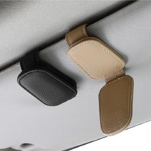 차량용 안경거치대 선글라스클립 1+1 실사용 후기 | 효과 있을까? - 상품 이미지 3