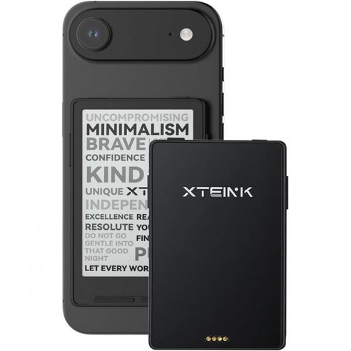 XTEINK X3 전자책 리더기 개발자 에디션 3.7인치 포켓형 E 잉크 초슬림 0.2인치 2온스 자석식 포고핀 충전 자이로스코프 페이지 넘김 기능 집중력 향상 독서 환경 16, Space Black