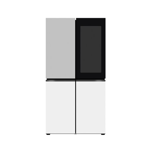 LG 디오스 오브제컬렉션 냉장고 Fit & Max (노크온) M626MRQ332S 613L
