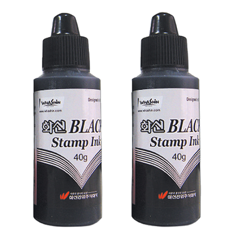 [달방구] 화신 스탬프 리필용 잉크 흑/청/적 스탬프잉크 리필 40g 2... 솔직 후기 | 취미생활 필수템 썸네일