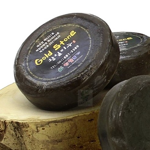 1+1 진짜 진한 황칠비누 약산성비누 촉촉 천연 수제 세안 저자극 클렌징 솝 (90g) 이미지 4