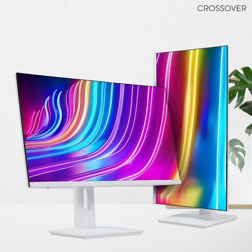 크로스오버 27QD166CM QHD iPS USB-C 120Hz 68cm 피벗 사무용 게이밍 컴퓨터 모니터 무결점, 27QD166CM 무결점
