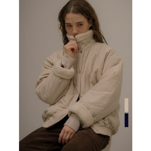 노운베러 덤블 하이넥 푸퍼 자켓