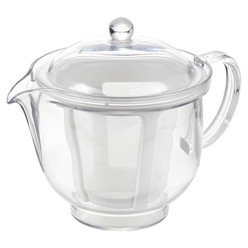 아케보노 폴리에스터 메쉬 티포트, 클리어, 1개, 480ml