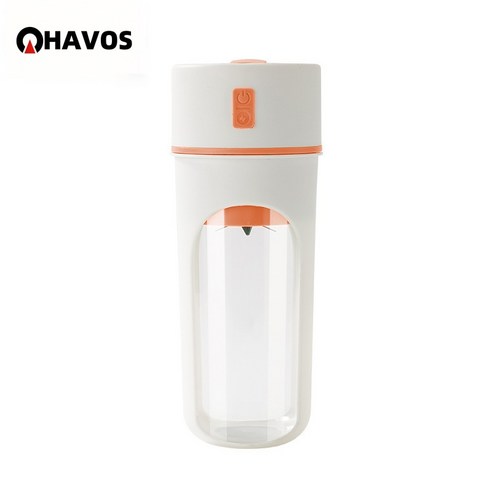 Havos 착즙기 믹서기 블렌더 가정용 휴대용 다지기 푸드 프로세서, 주황색