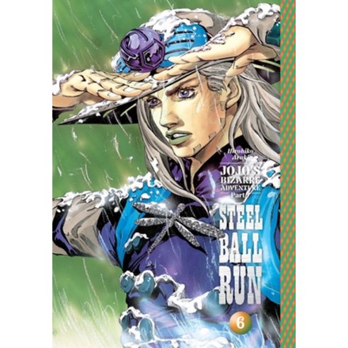 (영문도서)Jojo's Bizarre Adventure: Part 7--Steel Ball Run Vol. 6 Hardcover, Viz Media, English, 9781974762255