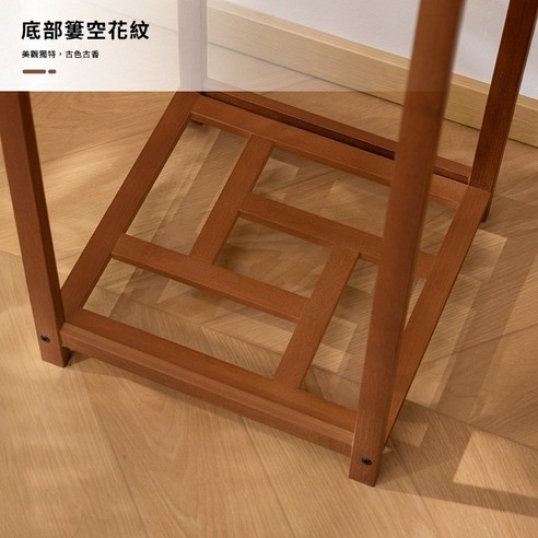 楠竹復古中式花台【12387-12389】花盆架盆栽架收納架層架花架植栽架