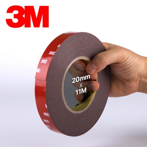 쓰리엠(3M) 대용량 11m 초강력 폼 양면테이프 20mm 실사용 후기 | 효과 있을까? 썸네일