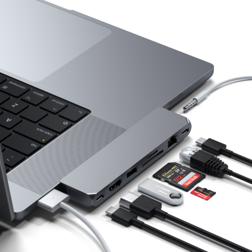 사테치 C타입 8in1 USB4 맥북 프로 초고속 멀티 허브 맥스