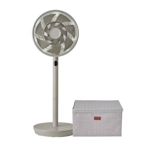 26년 신제품 아기바람 BLDC 선풍기 전용보관가방 홈쇼핑 히트 상품, BBF-BL12G 샌드그린
