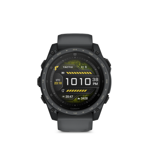 가민 택틱스 8 세라코트 AMOLED 스마트워치, GPS + 블루투스, 51mm, 슬레이트 그레이