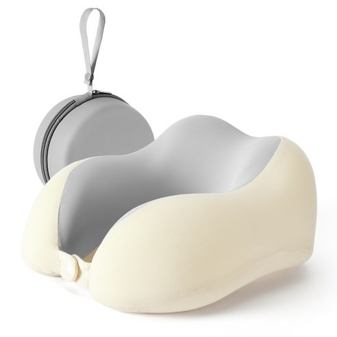 랑고 휴대용 올인원 메모리폼 목베개 멜로우 파우치 세트