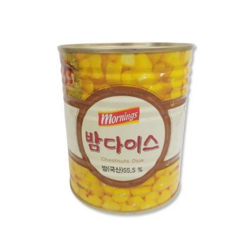 모닝스 이홈베이킹 국내산 밤다이스, 865g, 1개