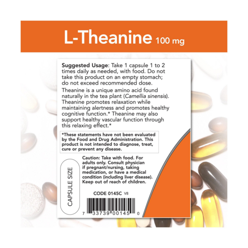 나우푸드 L-테아닌 100mg 베지 캡슐 비건 90정, 1개 솔직 후기 | 실사용자 리뷰 분석 - 상품 이미지 3
