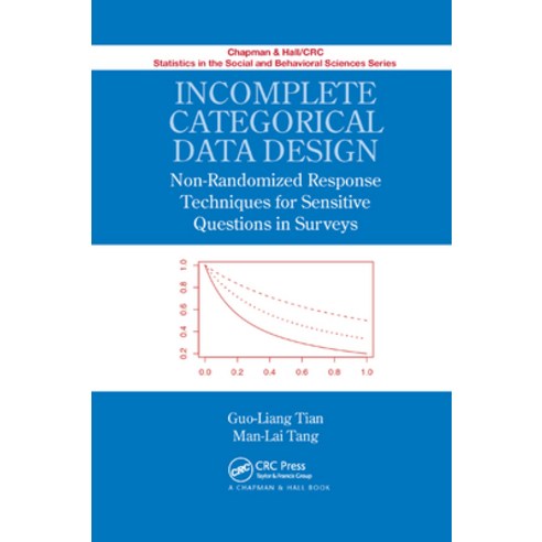 (영문도서)Incomplete Categorical Data Design: Non-Randomized Response Techniques for Sensi... Paperback, CRC Press, English, 9780367379629