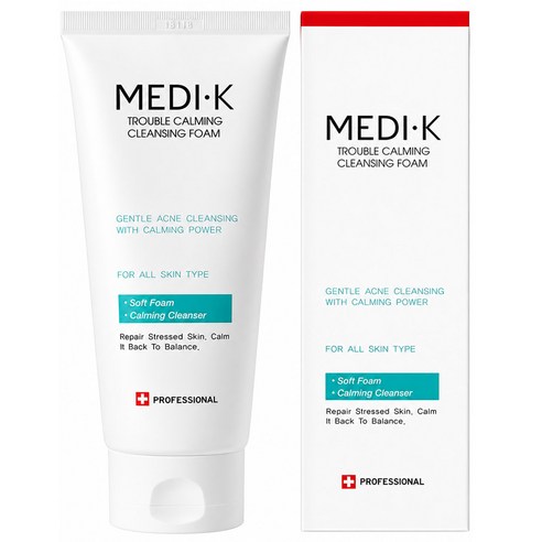 약국입점 메디케이 트러블 카밍 클렌징폼 200ml 여드름기능성 모공피지 ... 솔직 후기 | 실사용자 리뷰 분석 - 상품 이미지 1