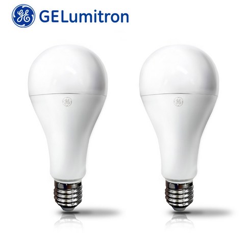 GE루미트론 LED 전구 16W E26, 전구색, 2개