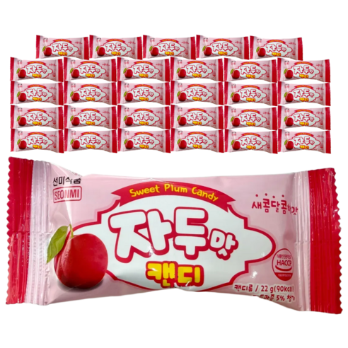 선미식품 자두맛캔디 22g, 22g, 30개