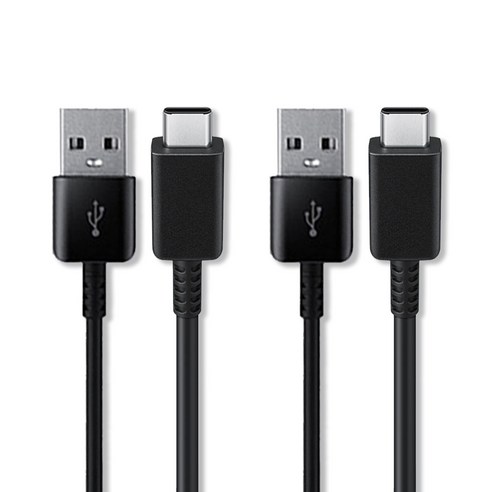 삼성전용 1+1 C타입 고속 충전케이블 솔직 후기 | 실사용자 리뷰 분석 - 상품 이미지 1