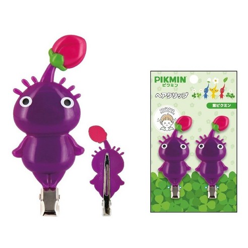 피크민 헤어핀 집게 집게핀 앞머리핀 헤어 클립 닌텐도 정품 굿즈 PIKMIN HAIR PIN