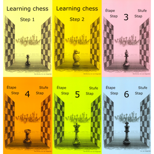 [영어원서] learning chess step 시리즈 6종 패키지 - 체스 | 쿠팡