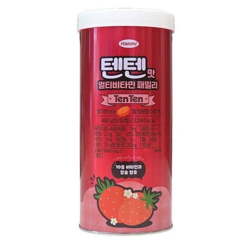 텐텐맛 멀티비타민 패밀리, 1개, 120정