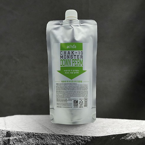 아초아 착10 몬스터 남자 다운펌 300ml 셀프 뿌리 매직 볼륨, 300ml, 1개