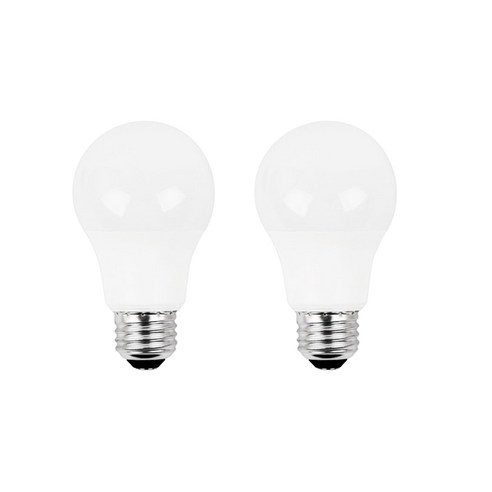 번개표 LED 전구 12W 화이트, 주광색, 2개