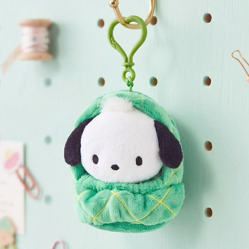 산리오 과일하우스 키링 가방고리 인형 15cm, 2. 포차코 과일하우스, 1개