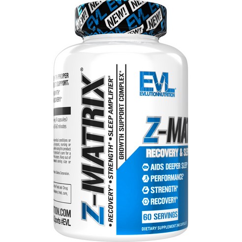 EVLUTIONNUTRITION Z-매트릭스 리커버리 & 슬립 컴플렉스 ... 맛있게 먹은 솔직 후기 - 상품 이미지 2