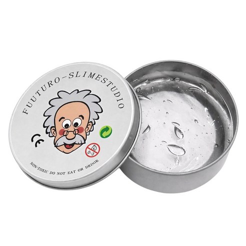 KC인증 퍼티 슬라임 박사퍼티 손에 안 묻는 유리퍼티, 투명, 45g, 1개