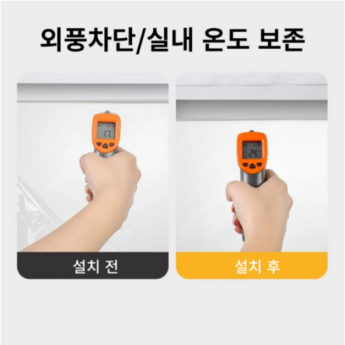 Life Rhythm 방풍 비닐, 혹독한 추위로부터 당신의 공간을 지켜주는 마법!