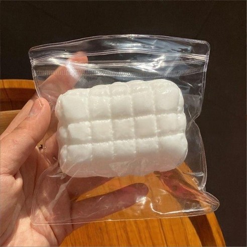 도레아 말랑이 스퀴시 캐릭터 스트레스볼 촉감 힐링, 1세트, 옵션12 와플 베개