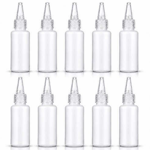 카로히포 미니 말랑 뾰족캡 공병 30ml, 10개, 반투명
