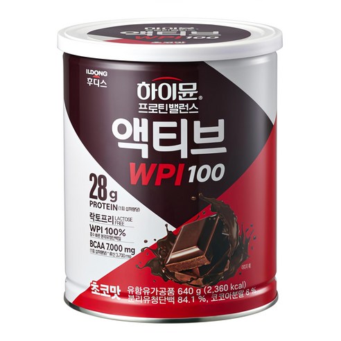 하이뮨 프로틴 밸런스 액티브 WPI100 초코맛 640g, 1개 운동러 솔직 후기 | 실사용 리뷰 썸네일