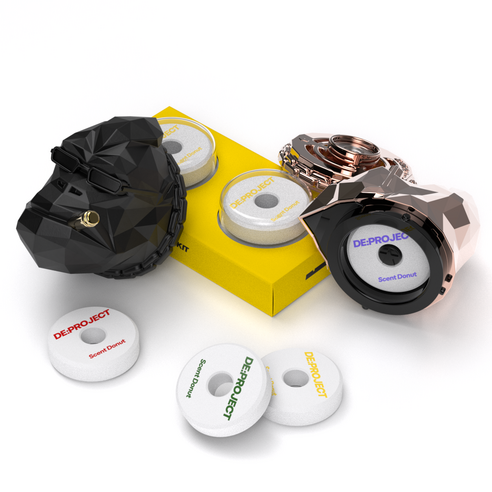 디프로젝트 리필킷 차량용 방향제 교체형 리필도넛 세트 이미지 3