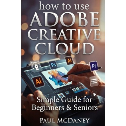 (영문도서)How to Use Adobe Creative Cloud: SIMPLE GUIDE FOR BEGINNERS & SENIORS.: Step-by-... Paperback, Independently Published, English, 9798244149517